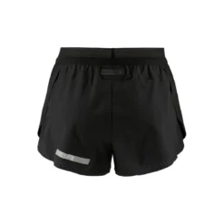 Women's Pro Hypervent Running Split Shorts 2 - Black