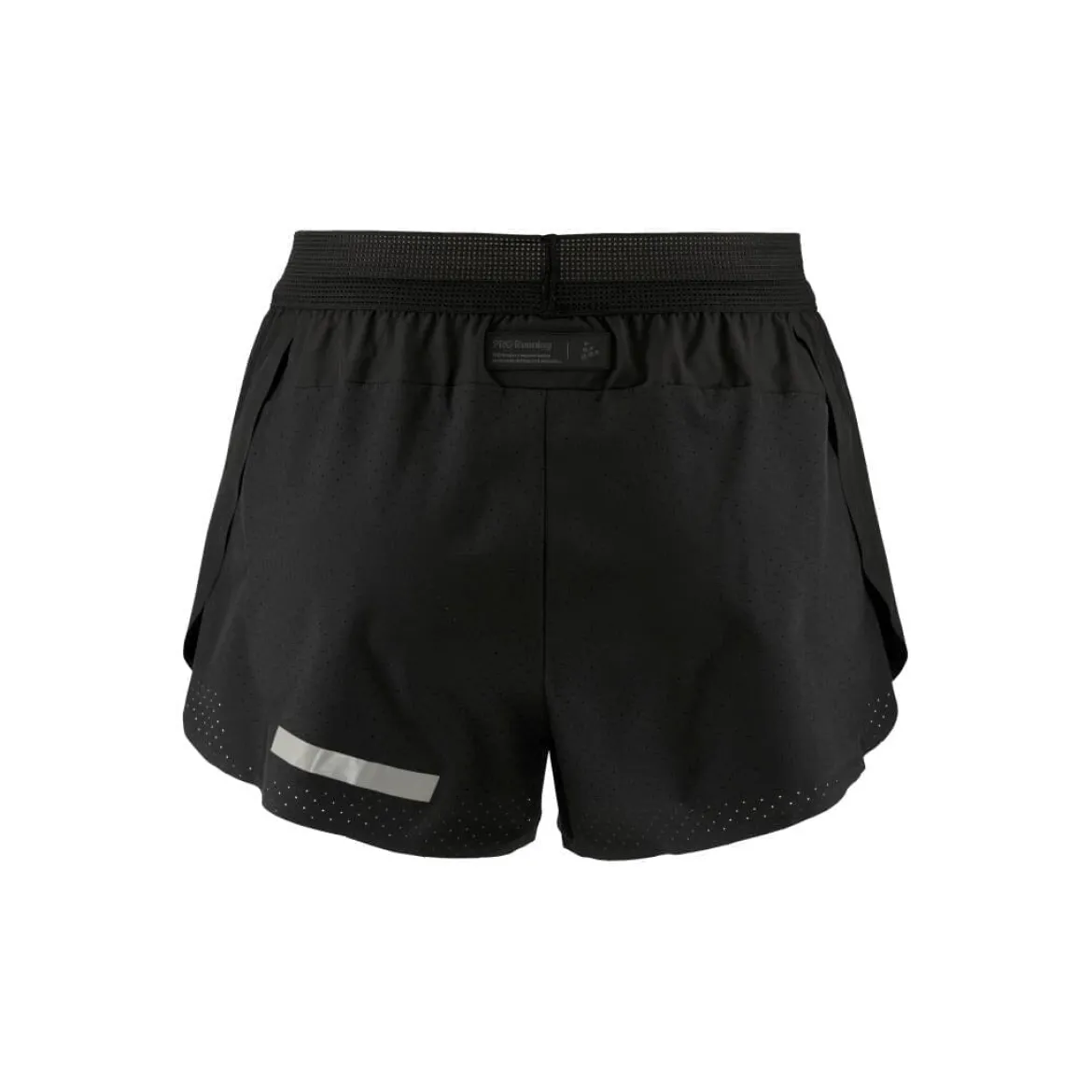 Women's Pro Hypervent Running Split Shorts 2 - Black