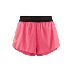 Women's Pro Hypervent Running Split Shorts 2 - FUCHSIA
