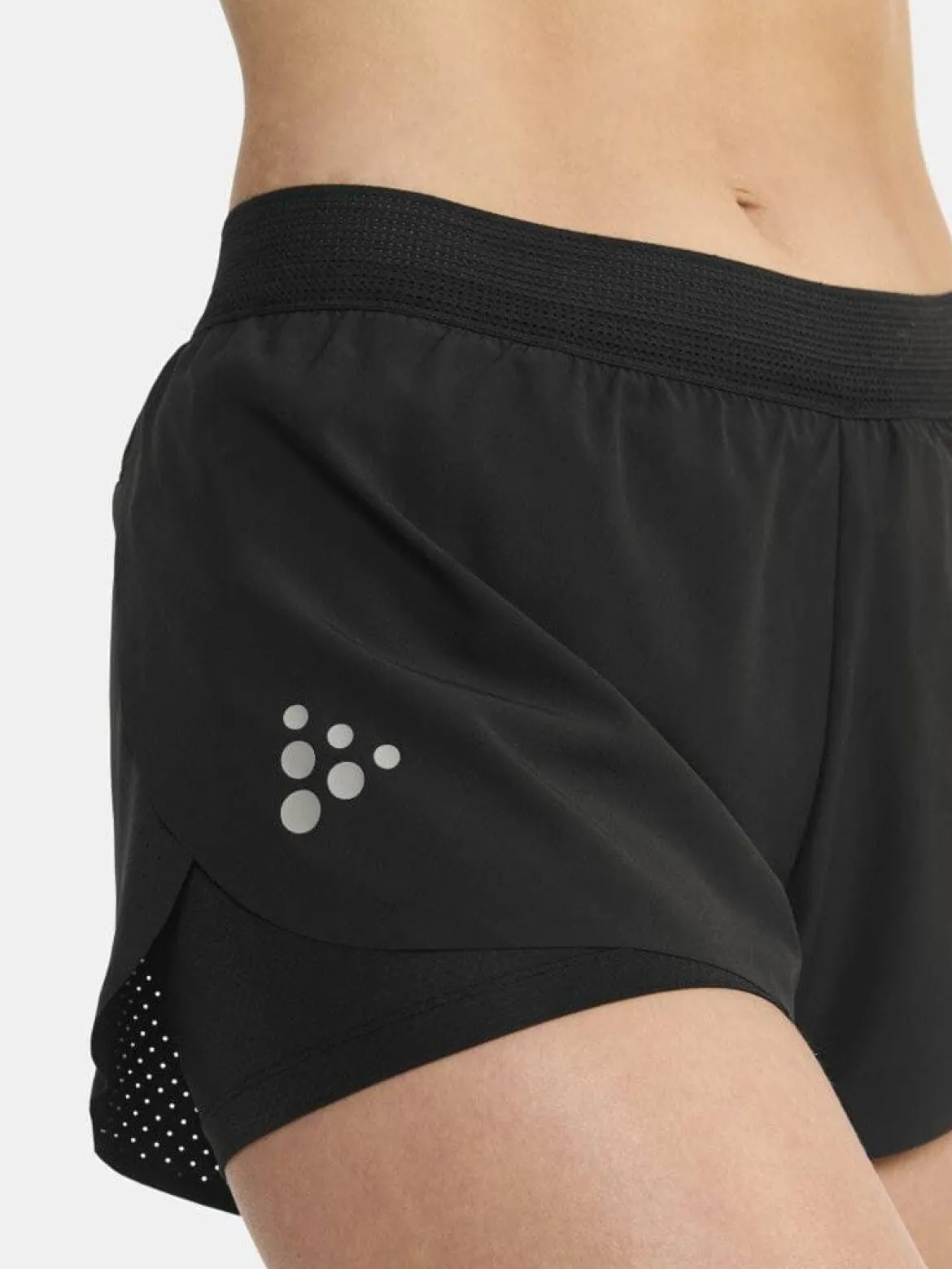 Women's Pro Hypervent Running Split Shorts 2 - FUCHSIA