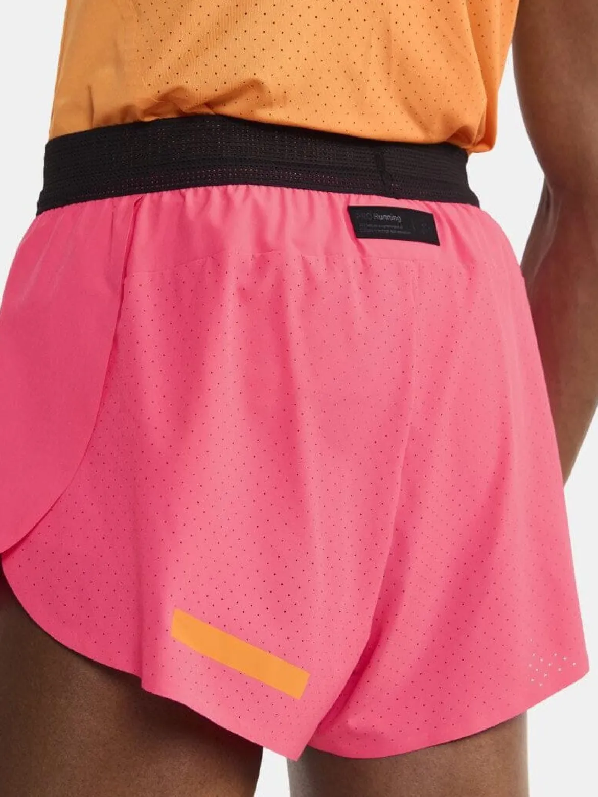 Women's Pro Hypervent Running Split Shorts 2 - FUCHSIA
