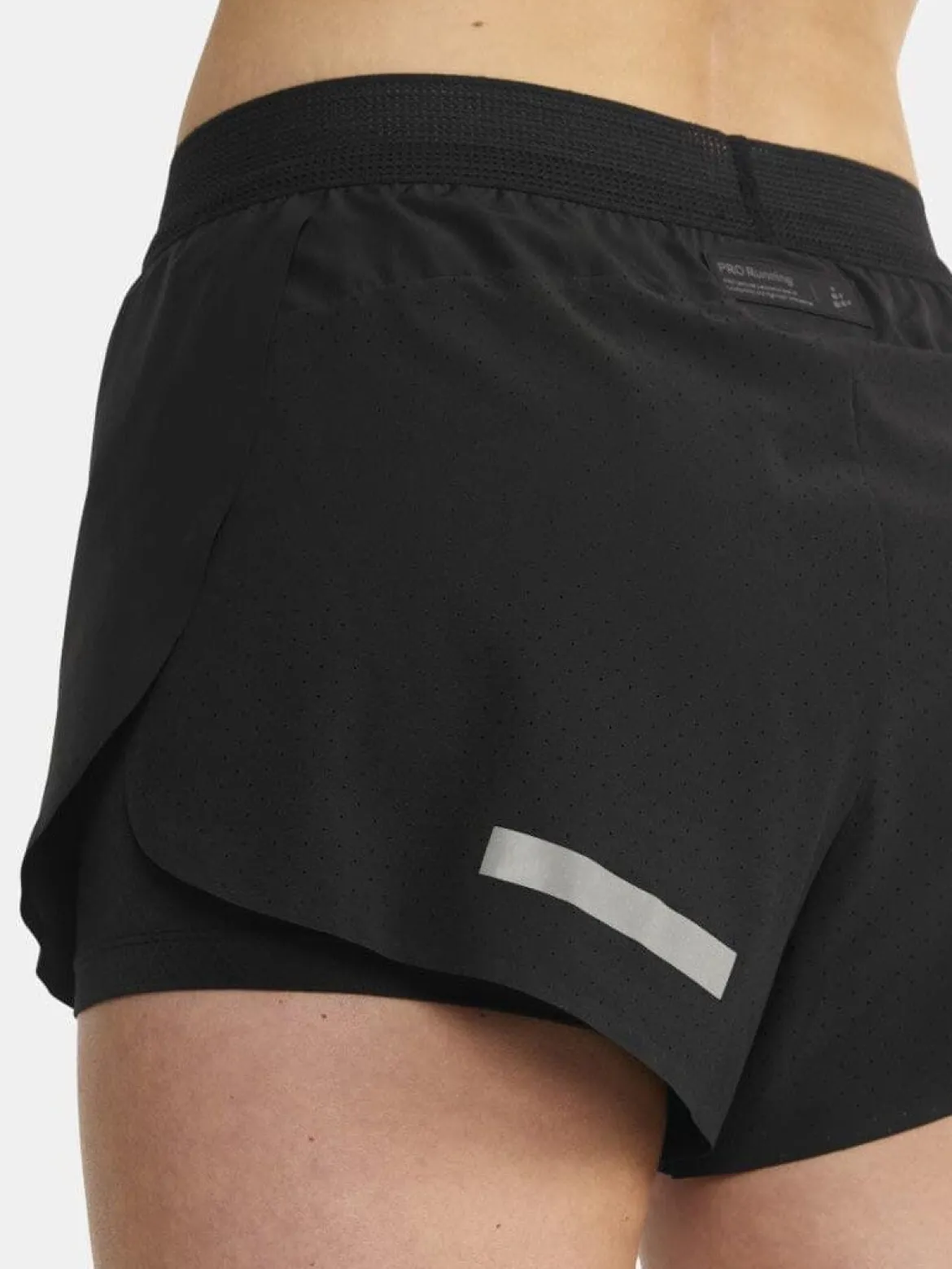 Women's Pro Hypervent Running Split Shorts 2 - FUCHSIA