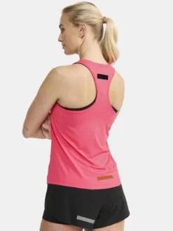Women's Pro Hypervent Runnning Singlet 2 - FUCHSIA