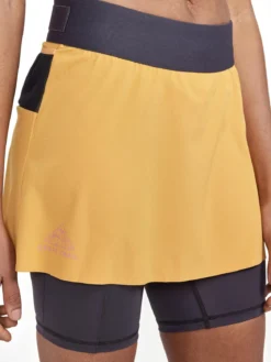 Women's Pro Trail Running 2-In-1 Skirt - DESERT-SLATE