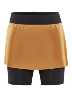 Women's Pro Trail Running 2-In-1 Skirt - DESERT-SLATE