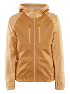 Women's Pro Trail Running Light Weight Jacket - PEACH-DESERT
