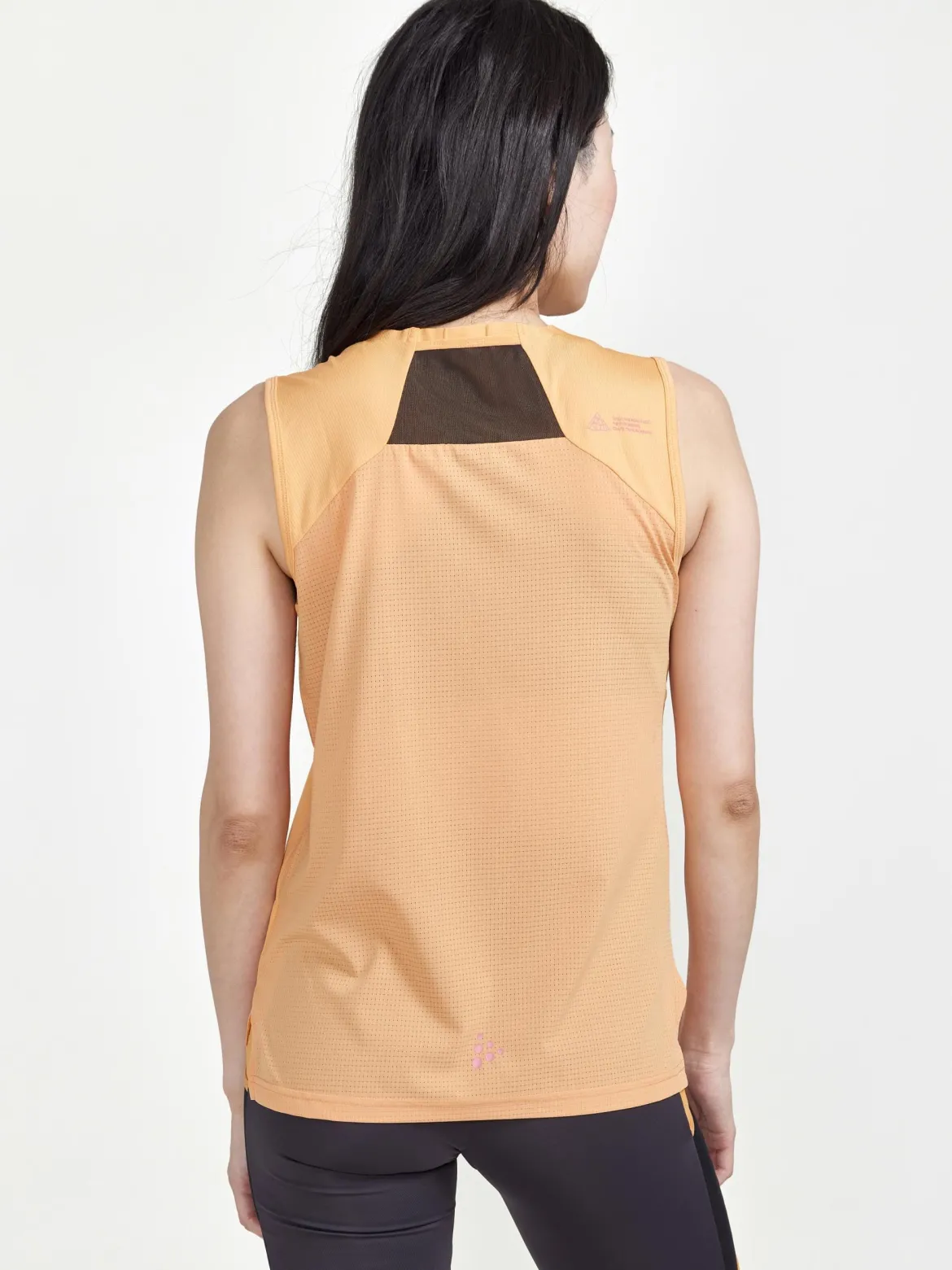 Women's Pro Trail Running Singlet - PEACH