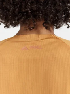 Women's Pro Trail Running Wind Longsleeve Tee - DESERT