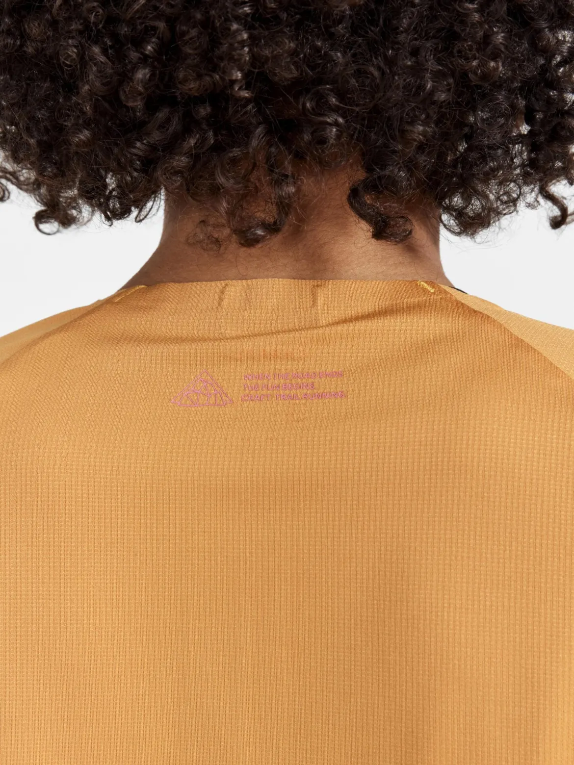 Women's Pro Trail Running Wind Longsleeve Tee - DESERT