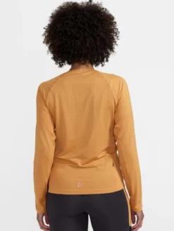 Women's Pro Trail Running Wind Longsleeve Tee - DESERT