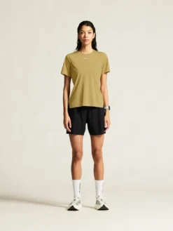 Women's Pro Trail Short Sleeve Tee 2 - KHAKI