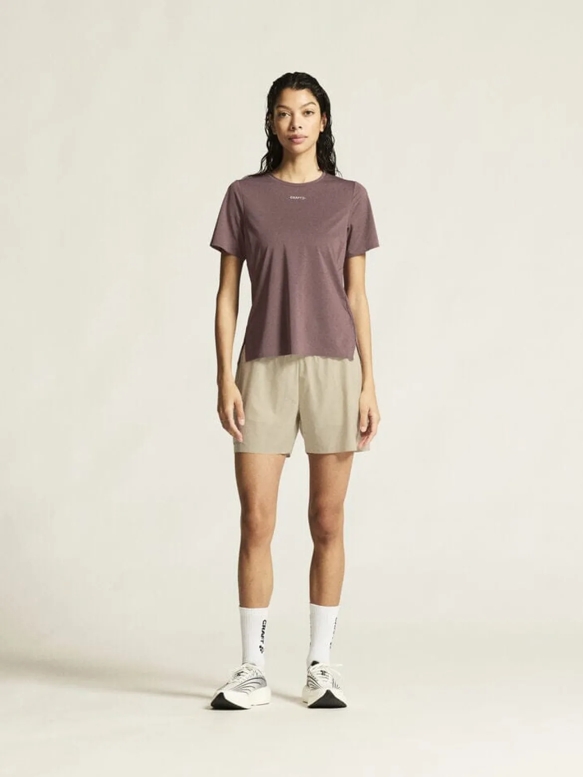 Women's Pro Trail Shorts - Plaster