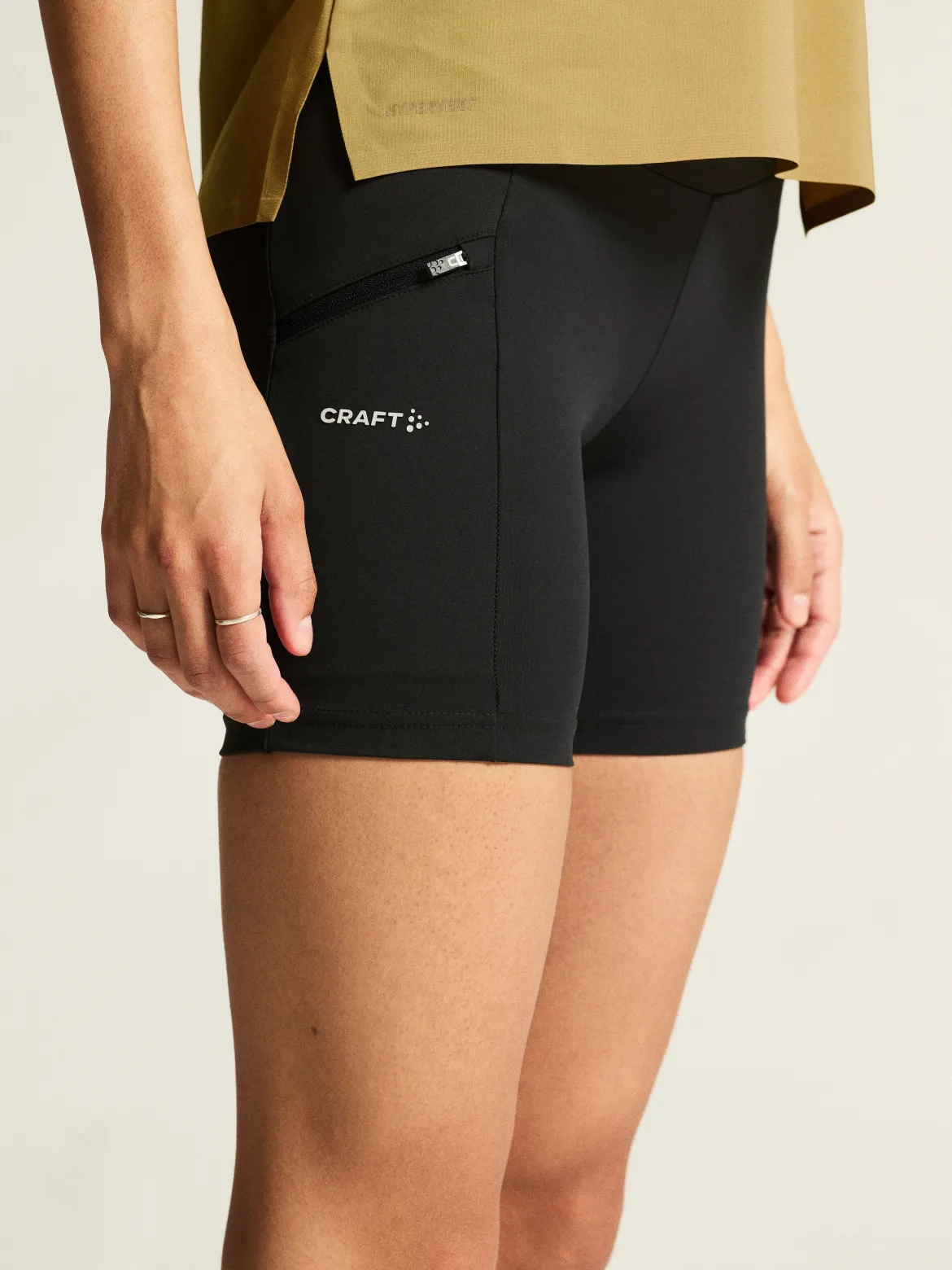 Women's Pro Trail Short Tights 2 - Black/Black