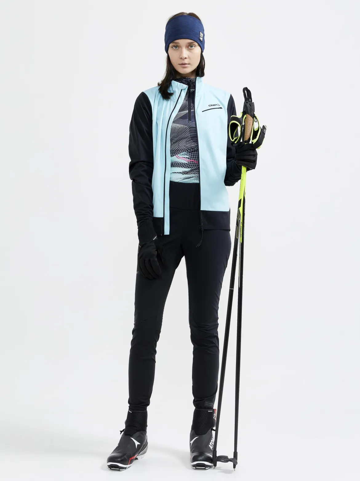 Women's Pro Velocity XC Jacket - AREA/BLACK