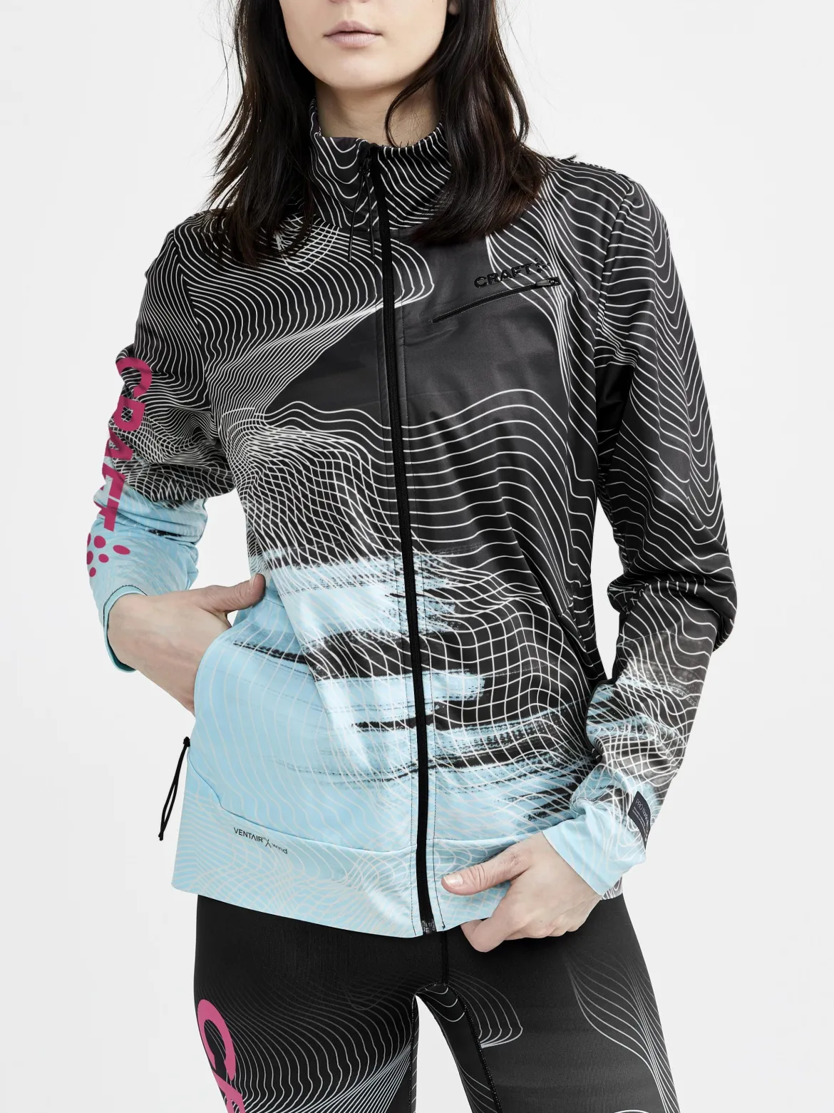 Women's Pro Velocity XC Jacket - BLACK-AREA