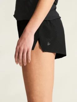Women's Race Day Split Shorts 2 - Black