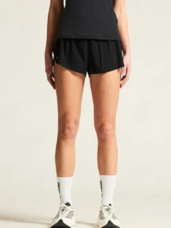 Women's Race Day Split Shorts 2 - Black