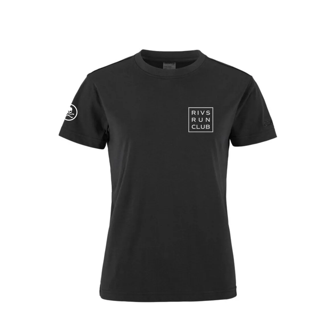 Women's Rivs Run Club Community 2.0 Tee - Black/Rivs1