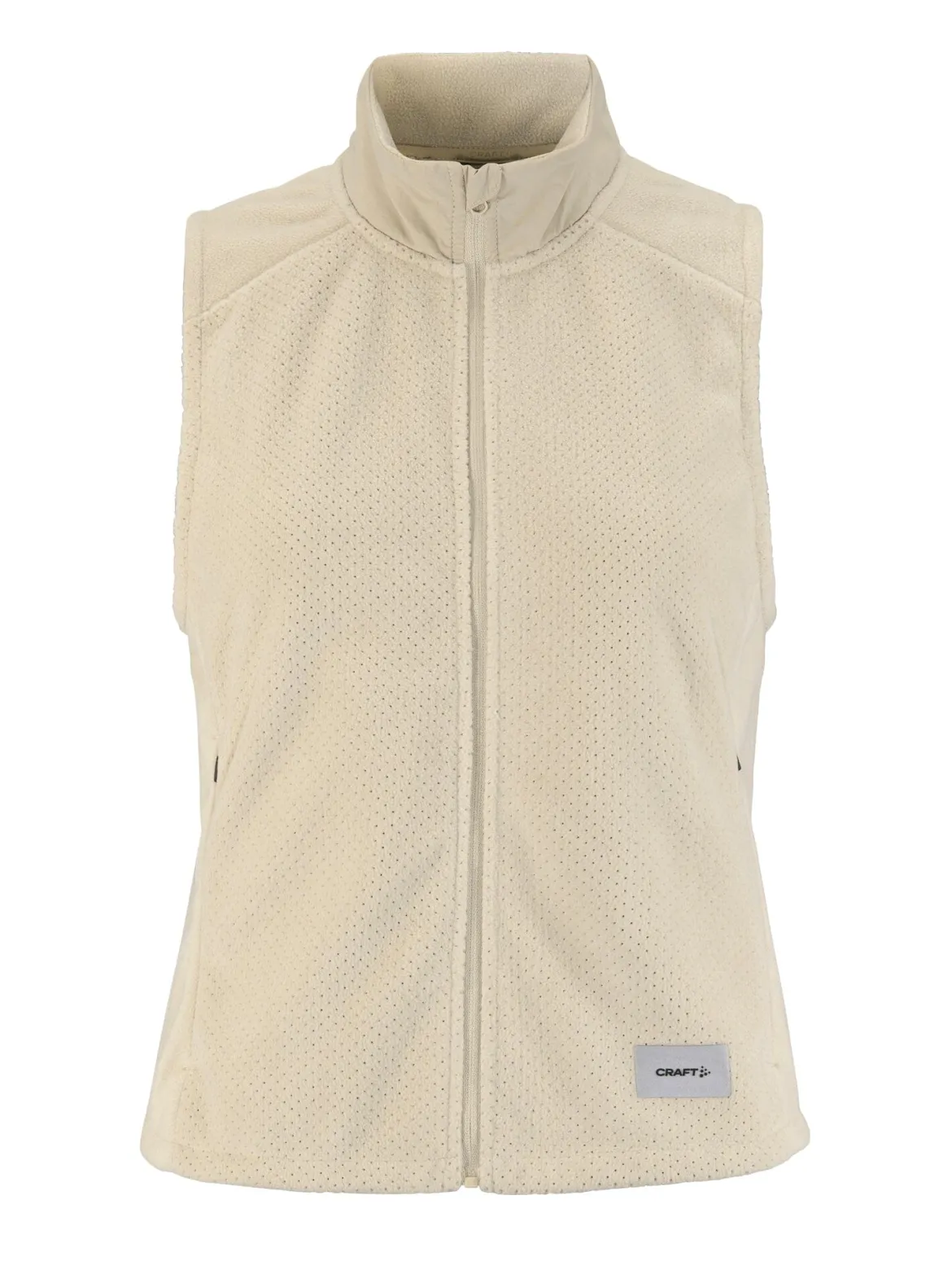 Women's SubZ Fleece Running Vest - Plaster