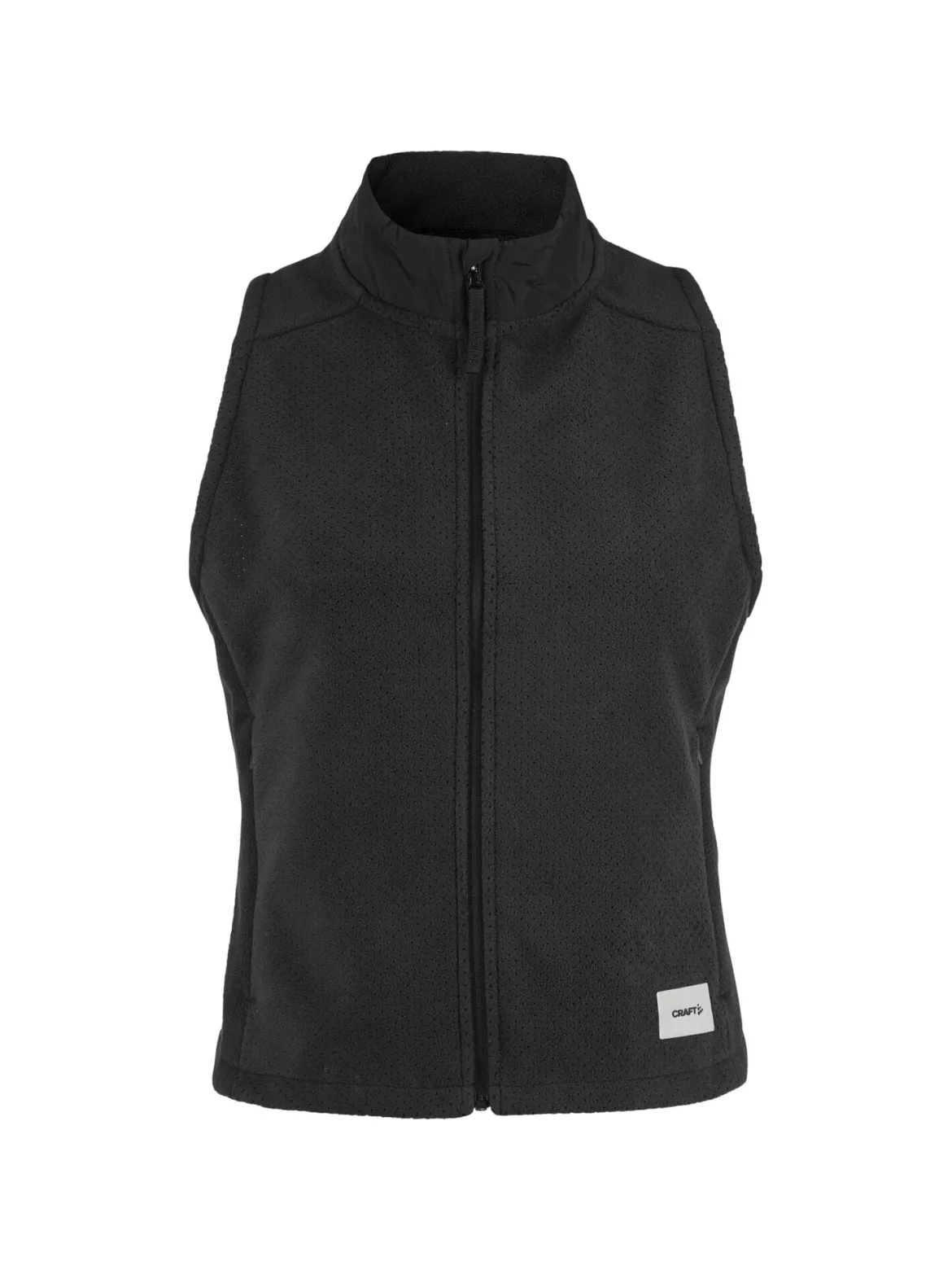 Women's SubZ Fleece Running Vest - Black