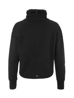 Women's SubZ Funnelneck Running Jersey - Black