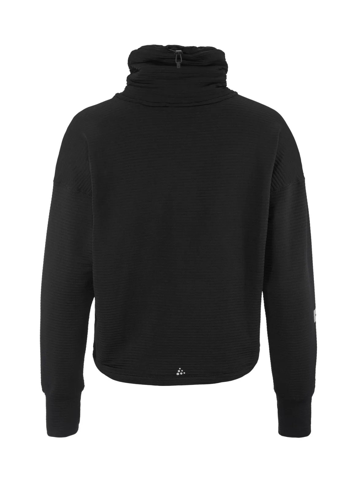 Women's SubZ Funnelneck Running Jersey - Black