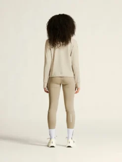 Women's SubZ Light Hood Sweater - Plaster