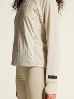 Women's SubZ Light Hood Sweater - Plaster