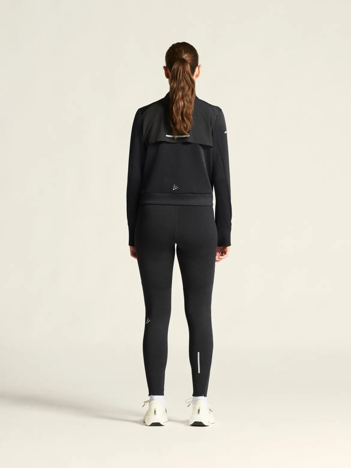 Women's SubZ Running Jacket 4 - Black