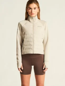 Women's SubZ Running Jacket 4 - Plaster