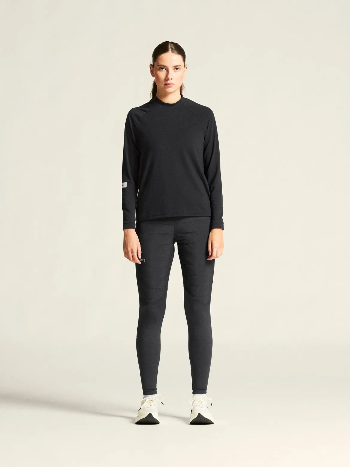 Women's SubZ Running Tights 4 - Black