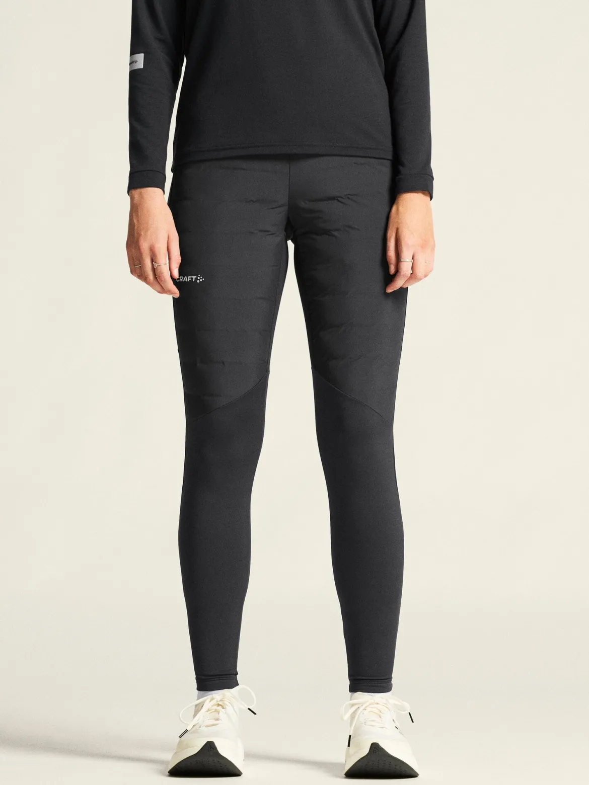 Women's SubZ Running Tights 4 - Black