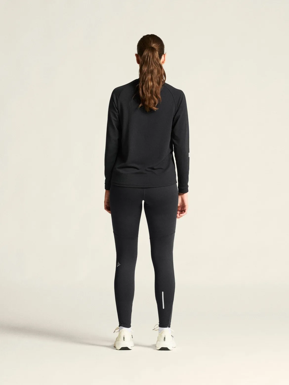 Women's SubZ Running Tights 4 - Black