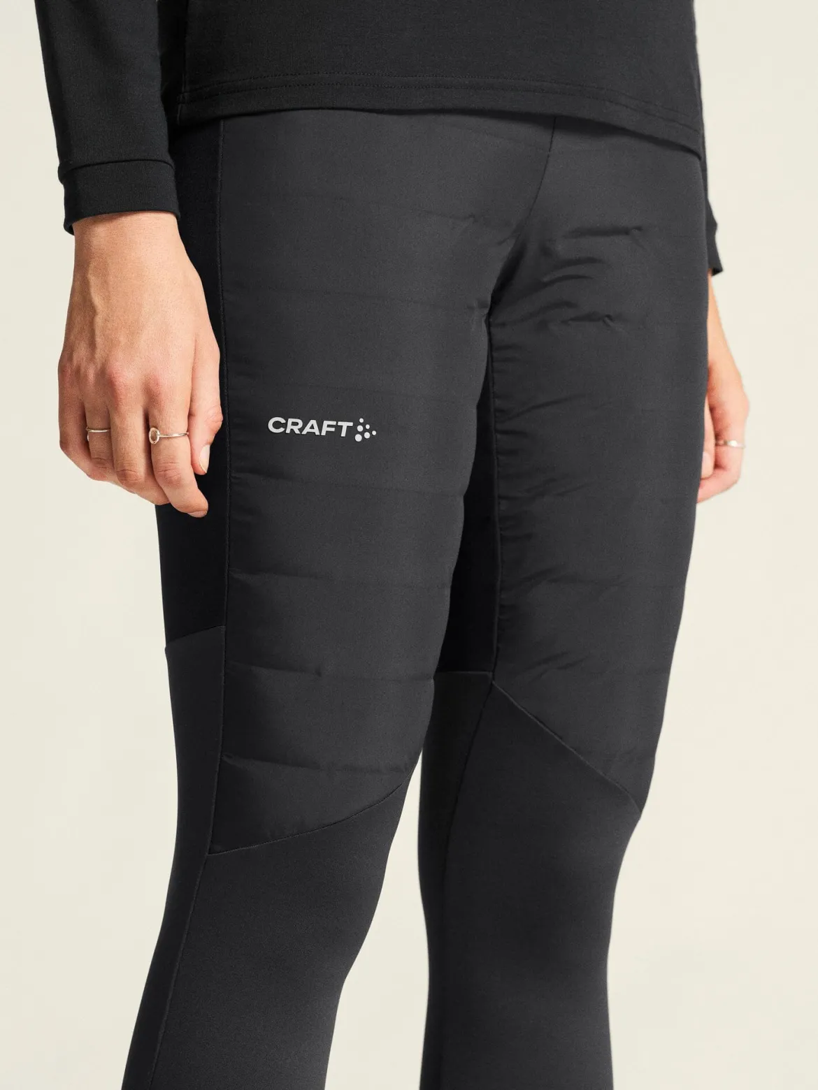 Women's SubZ Running Tights 4 - Black