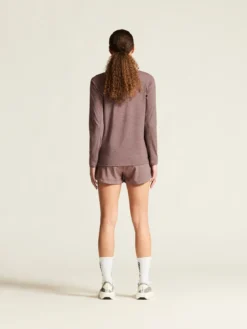 Women's Thermal Mesh CN - FLINT MELANGE