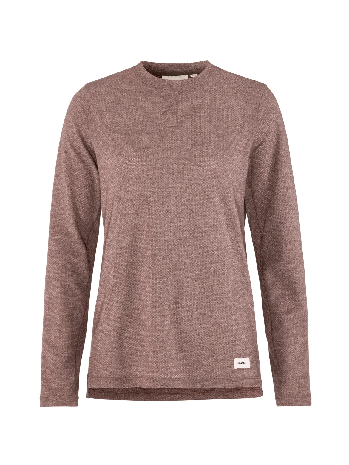 Women's Thermal Mesh CN - FLINT MELANGE