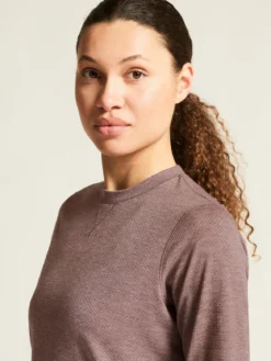 Women's Thermal Mesh CN - FLINT MELANGE