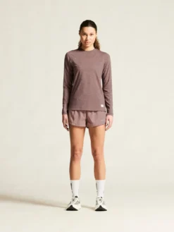 Women's Thermal Mesh CN - FLINT MELANGE