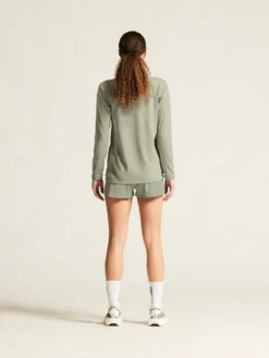 Women's Thermal Mesh CN - PIGEON MELANGE