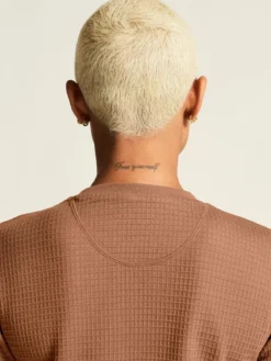 Women's Wool Waffle RN - CLOVE